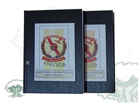 Libro Test de ascenso a Suboficial de la Guardia Civil