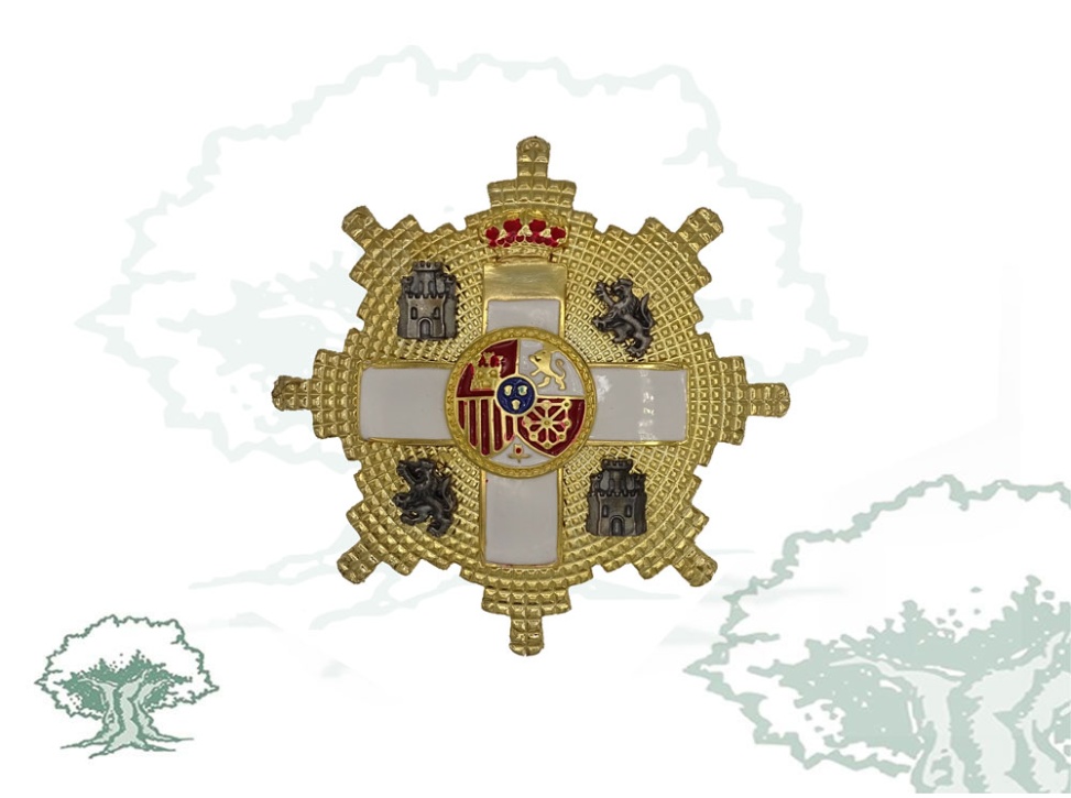 Gran Cruz Mérito Militar distintivo blanco