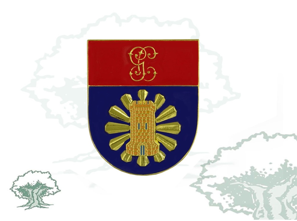 Distintivo de título Fiscal y Fronteras Guardia Civil
