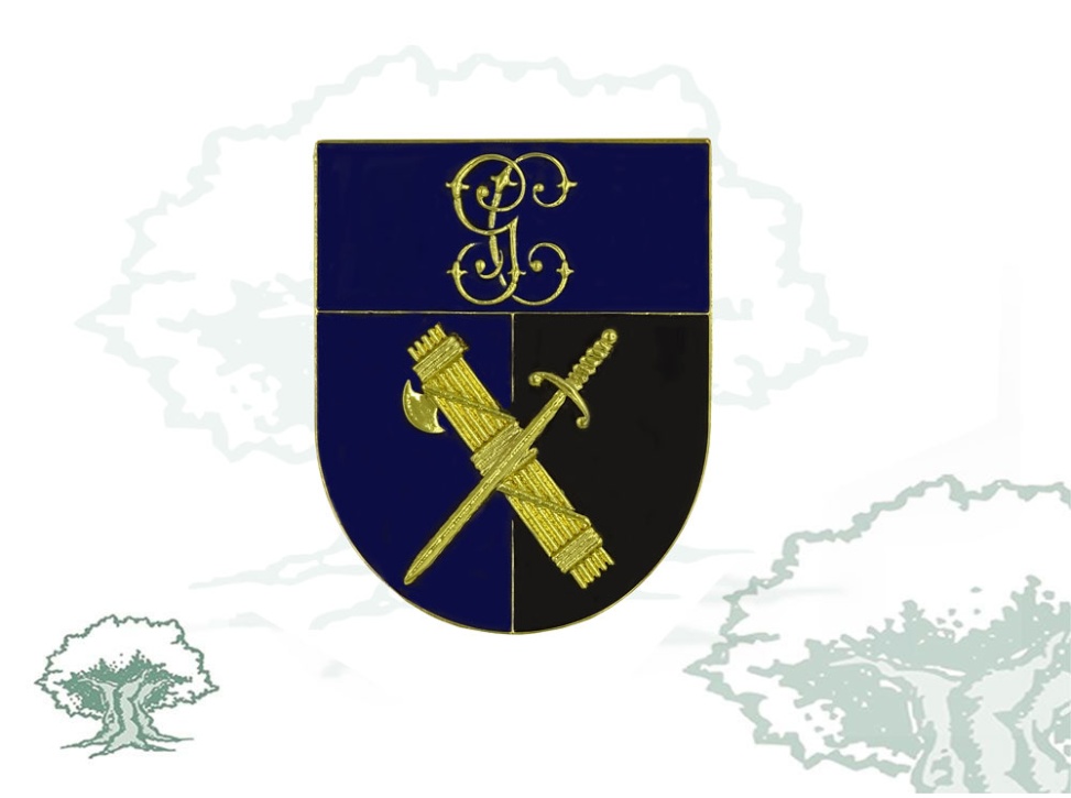 Distintivo de permanencia Rural Guardia Civil