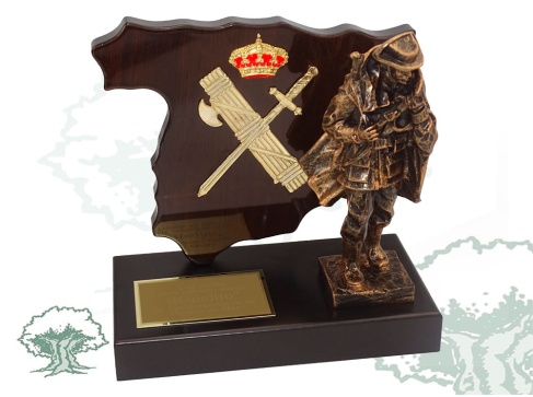 Metopa de escritorio Guardia Civil capa