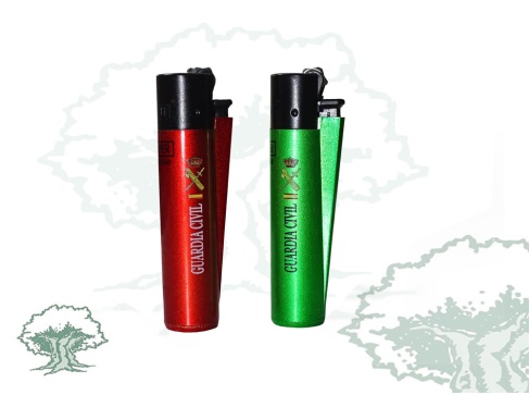 Encendedor Guardia Civil clipper metalizado