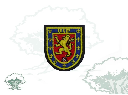 Parche UIP Policía Nacional bordado para chaleco