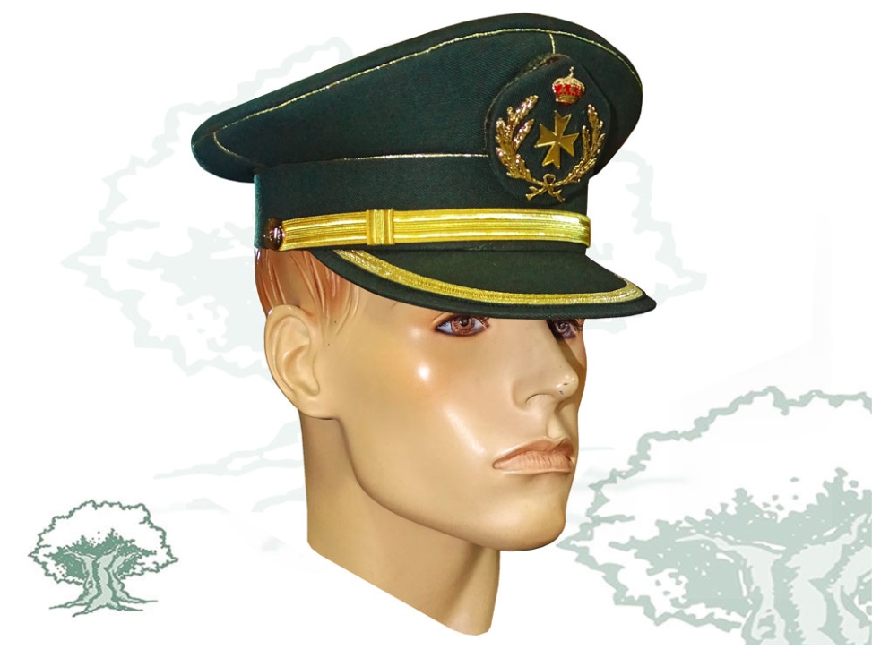 Gorra de plato de Gran Gala Cuerpos Comunes Ejército