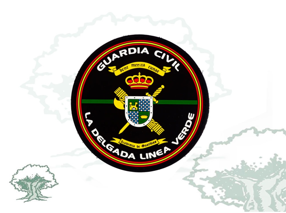 Parche Academia de Cabos y Guardias la delgada línea verde