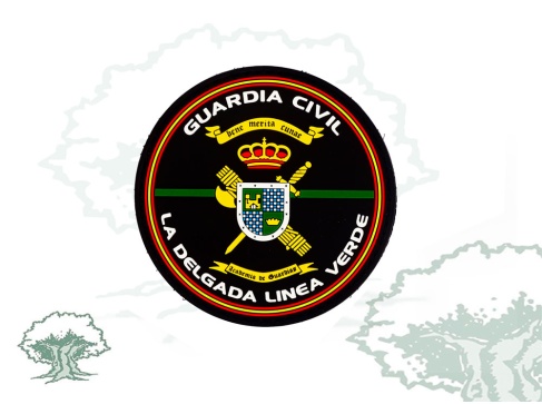 Parche Academia de Cabos y Guardias la delgada línea verde