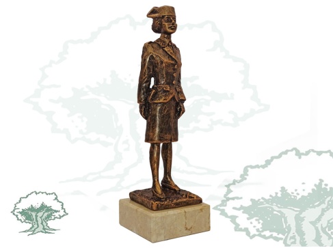 Figura Guardia Civil mujer con traje diario grande