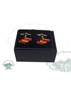 Gemelos bandera España trazos