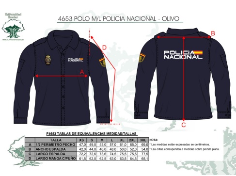 Camisa Policía Nacional