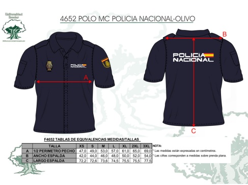 Camisa Policía Nacional