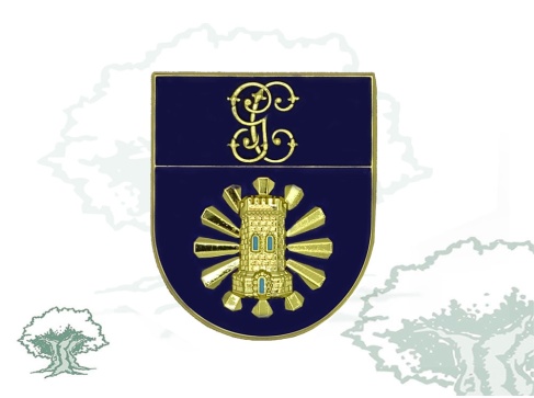 Distintivo de permanencia Fiscal y Fronteras Guardia Civil