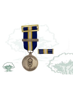 Medalla Eurogendfor baño plata