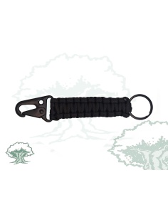 Mosquetón metálico paracord