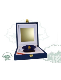 Gorra de plato Escala Básica Policía Nacional de escritorio