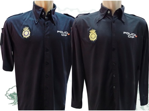 Camisa Policía Nacional antigua