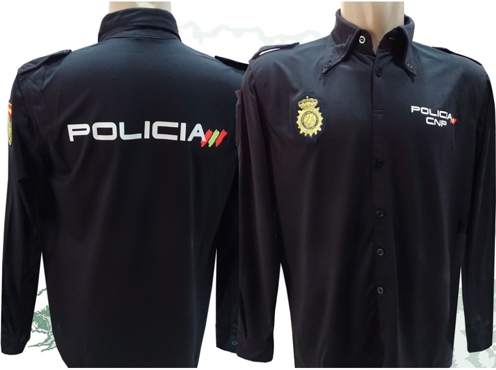 Camisa Policía Nacional antigua