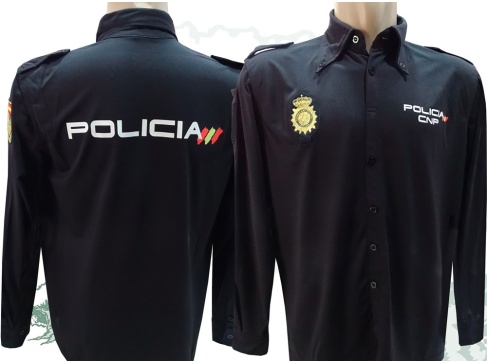 Camisa Policía Nacional antigua