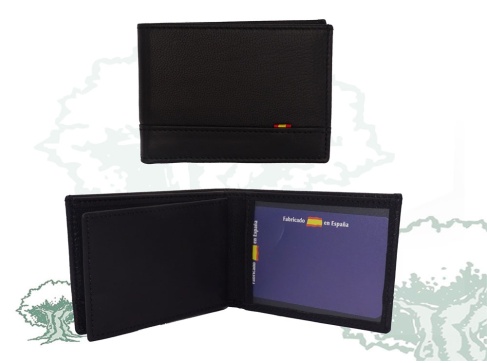 Cartera Guardia Civil España con chapa