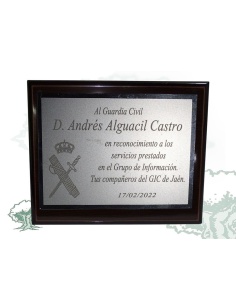 Metopa dedicatoria con estuche 2