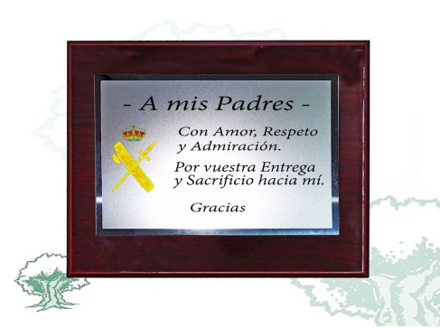 Metopa dedicatoria Guardia Civil