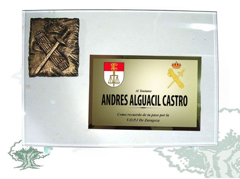 Placa Guardia Civil de cristal varios modelos