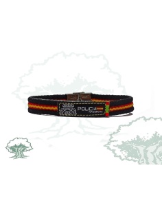 Pulsera Policía Nacional de lona