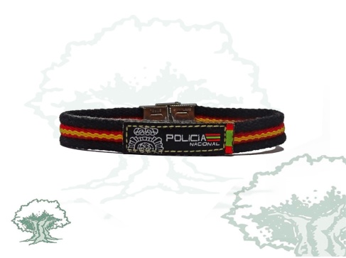 Pulsera Policía Nacional de lona