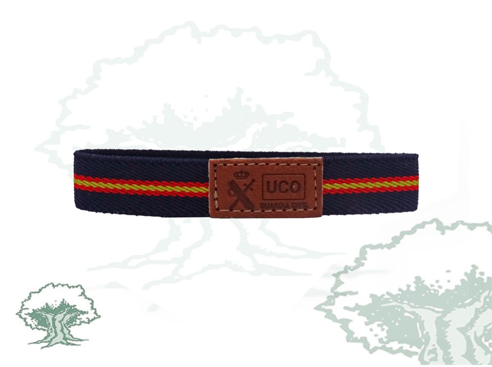 Pulsera UCO Guardia Civil elástica