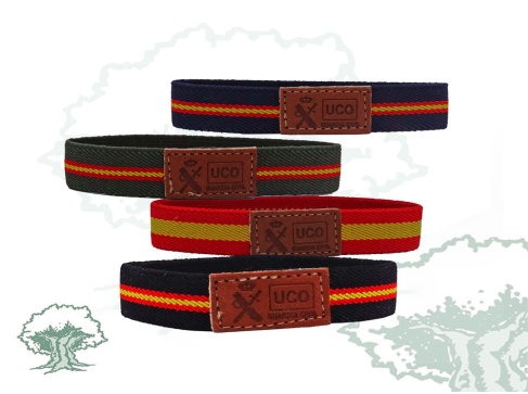 Pulsera UCO Guardia Civil elástica