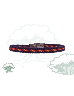 Pulsera de hilo trenzado marino