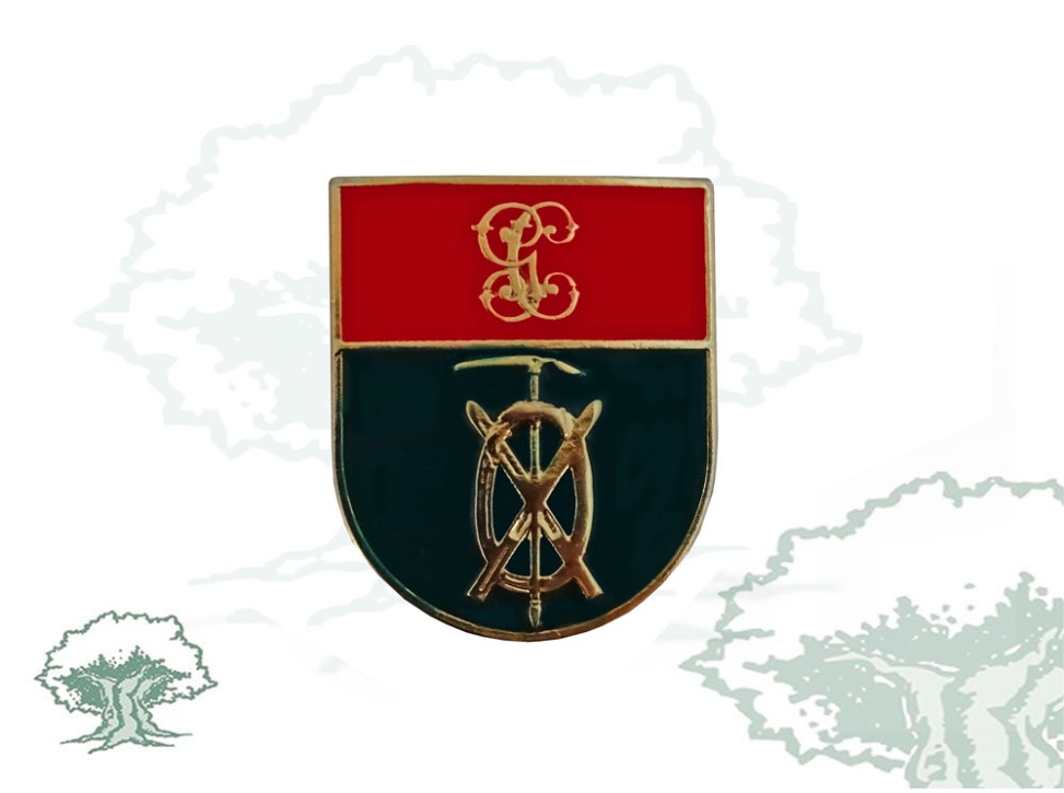 Distintivo de título Montaña Guardia Civil