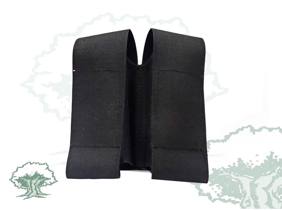 Porta cargador Bulltac 9 mm doble