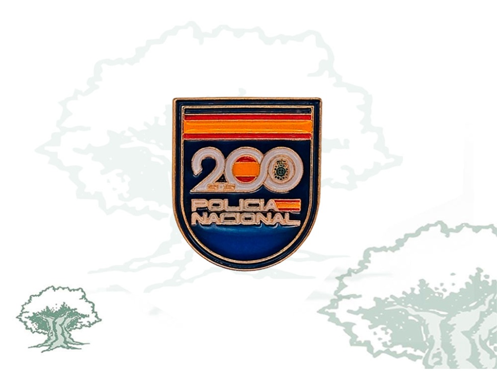 Pin 200 aniversario Policia Nacional