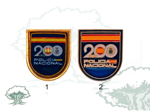 Pin 200 aniversario Policia Nacional