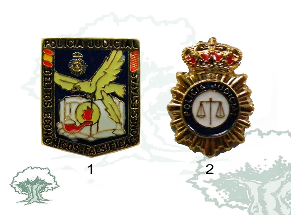 Pin Judicial Policía Nacional