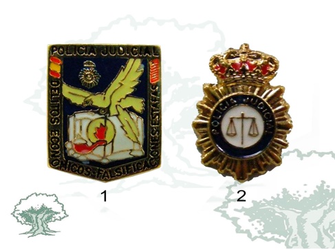 Pin Judicial Policía Nacional