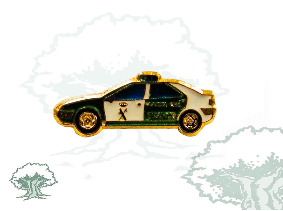 Pin Guardia Civil de Tráfico coche