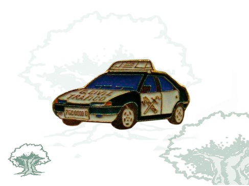 Pin Guardia Civil de Tráfico coche