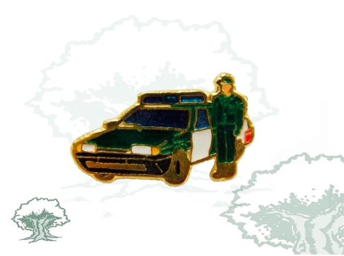 Pin Guardia Civil de Tráfico coche