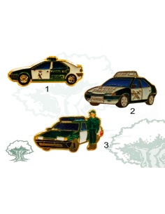 Pin Guardia Civil de Tráfico coche