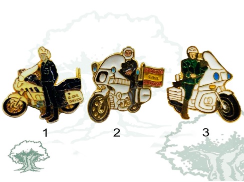 Pin Guardia Civil de Tráfico motorista