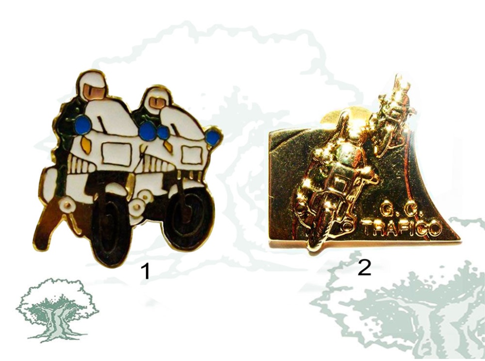 Pin Guardia Civil de Tráfico motoristas