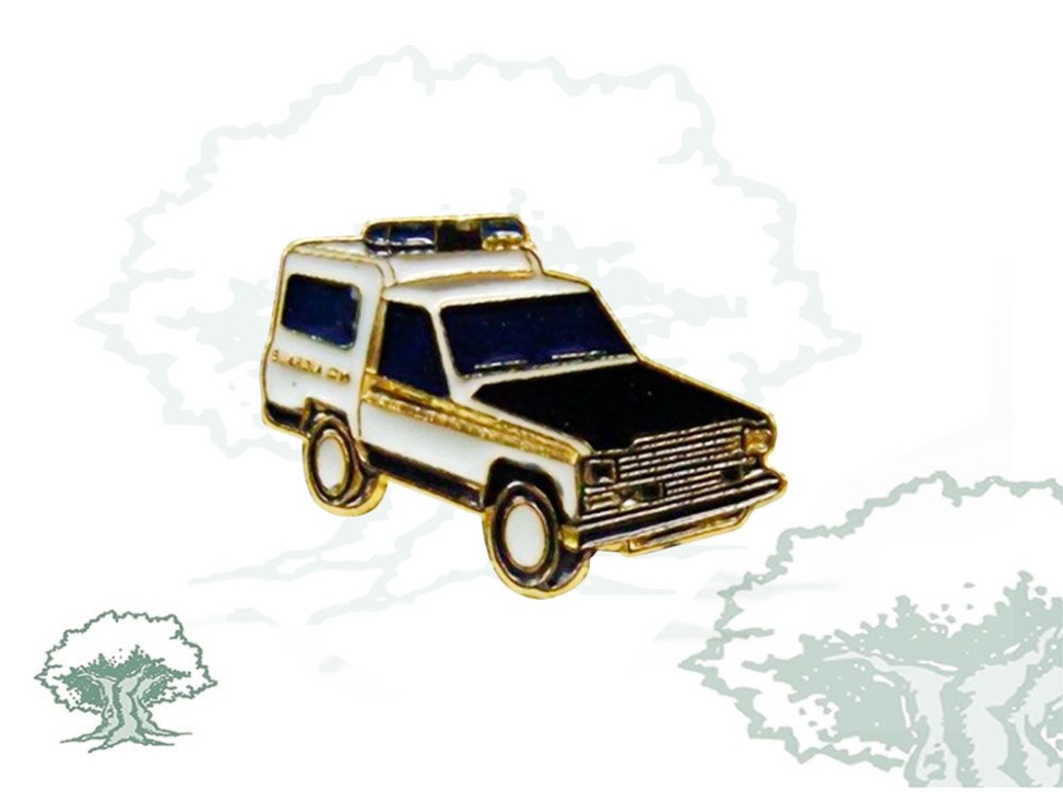 Pin Guardia Civil todoterreno