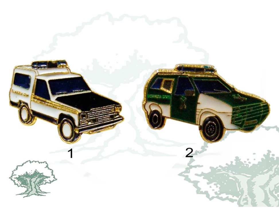 Pin Guardia Civil todoterreno