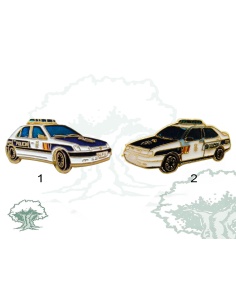 Pin Policía Nacional coche