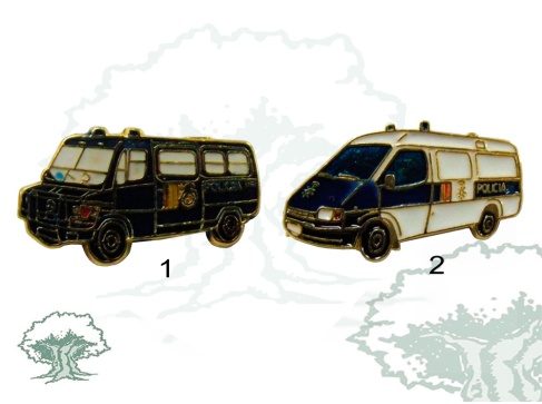 Pin Policía Nacional furgón