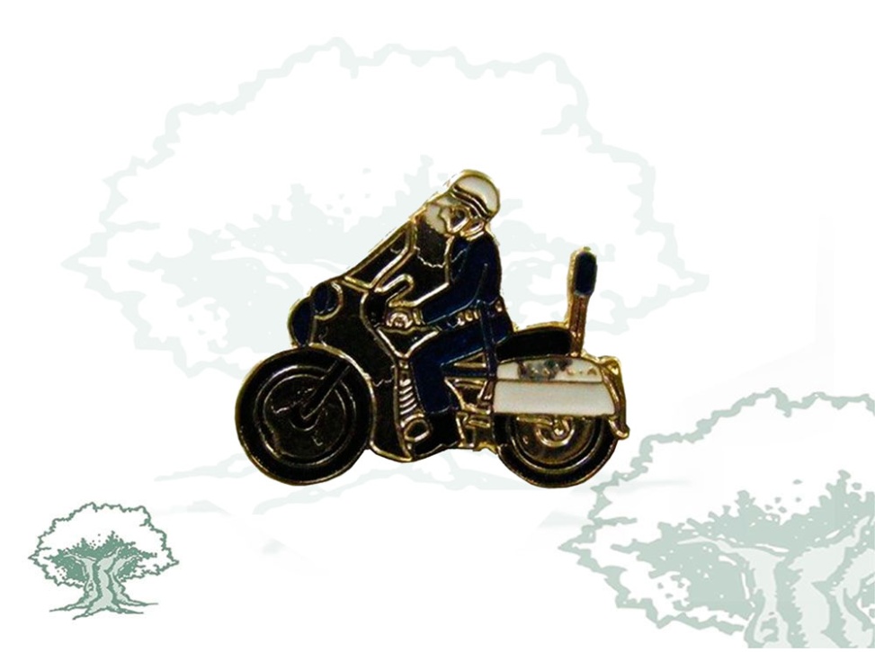 Pin Policía Nacional moto
