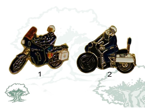 Pin Policía Nacional moto