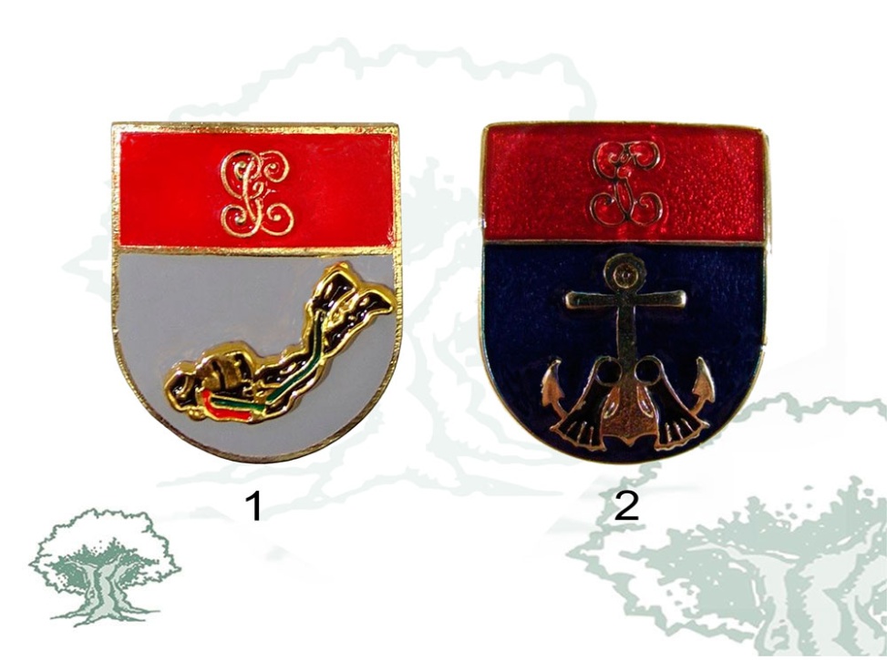 Distintivo de título GEAS Guardia Civil