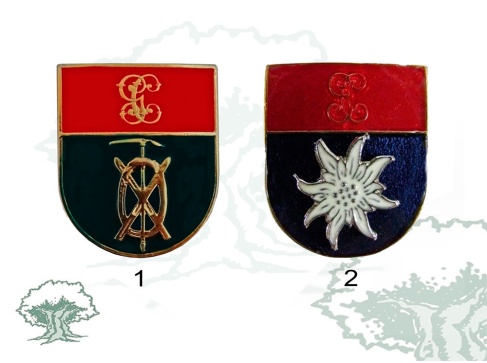 Distintivo de título Montaña Guardia Civil